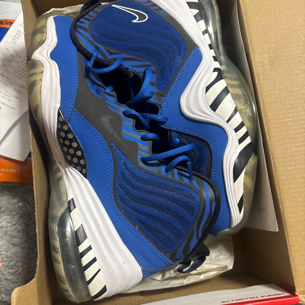 Nike Air Penny 5 (GS) - Royal Blue / Black / White